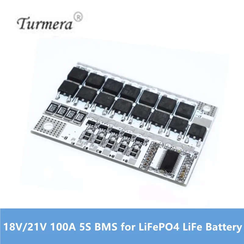 5s 18v/21v 100Aボード5s bms LiFePO4ライフバッテリー保護回路ボードのための32650 32700 lifepo4バッテリー標準/バランス2020
