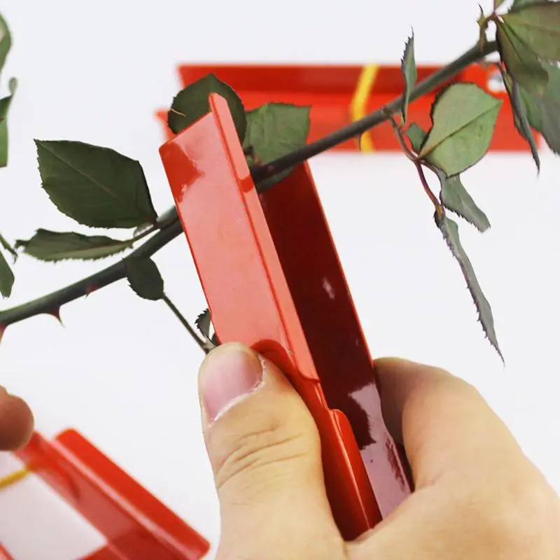 DIY Cut Tool Florist Metal Gardon Flower Rose Thorn Stem Leaf Stripper Rose Plier Removing Burrs Garden Tool Wholesalse