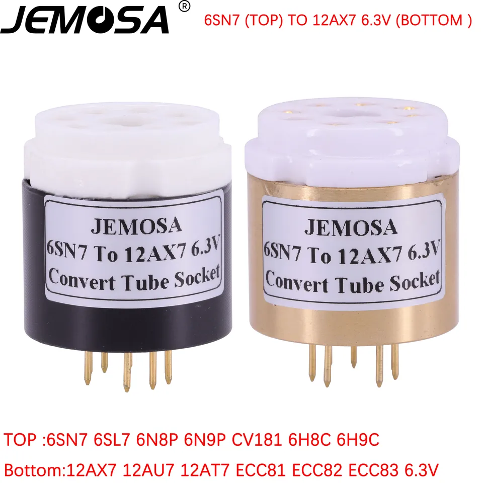 1PC 6SN7 6SL7 ECC32 ECC33 6N8P 6N9P TO 12AX7 12AU7 ECC82 ECC83