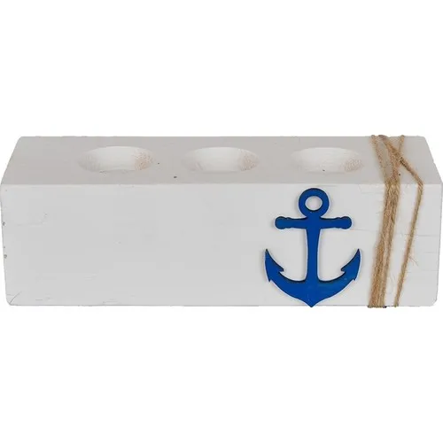 Utyawood Marine White Tealigt Candle holder