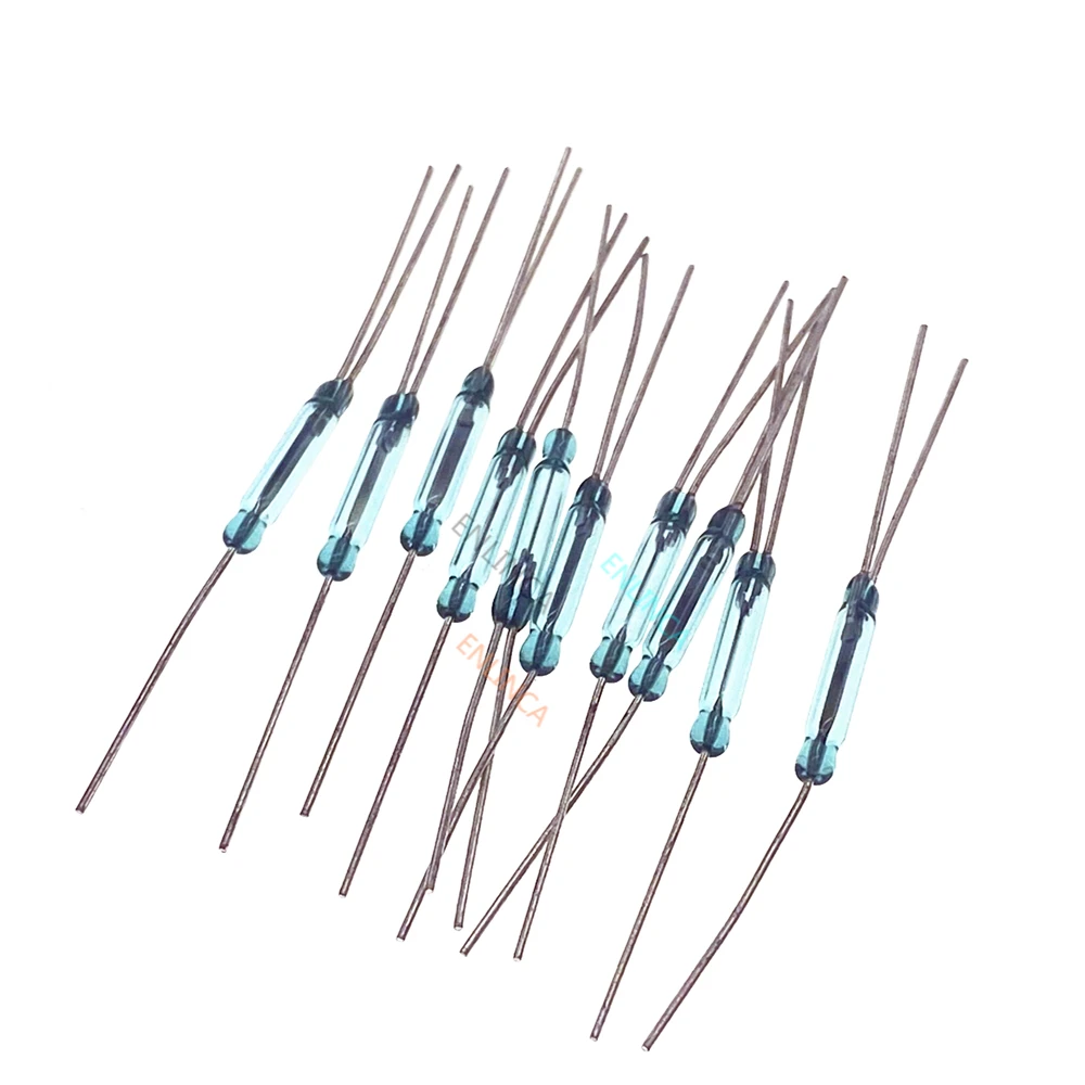 5-10pcs 100% original Reed Switch 3 pin 2.5X14MM Magnetic Switch Normally Open and Normally Closed Conversion