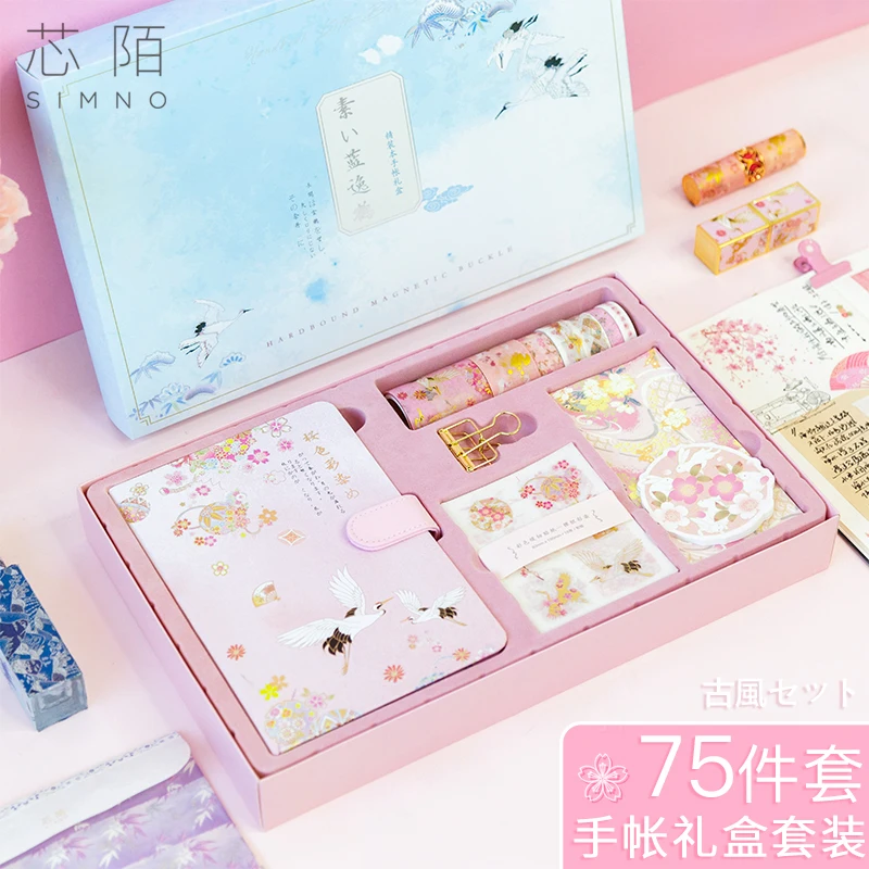 ญี่ปุ่นตกแต่งสีกระดาษสมุดโน้ตไดอารีเทป Washi น่ารัก Kawaii เกาหลีเครื่องเขียนสติกเกอร์ Scrapbooking