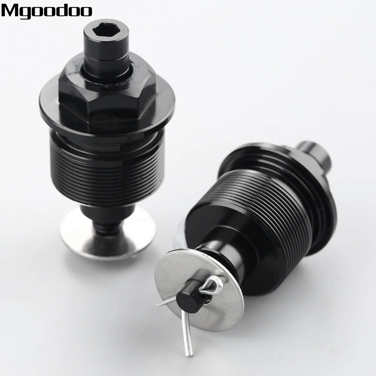 Mgoodoo 31MM Motorcycle CNC Preload Adjuster Fork Bolts Cap Motocross Enduro Supermoto Dirt Bike For Honda CBR150/CBF150