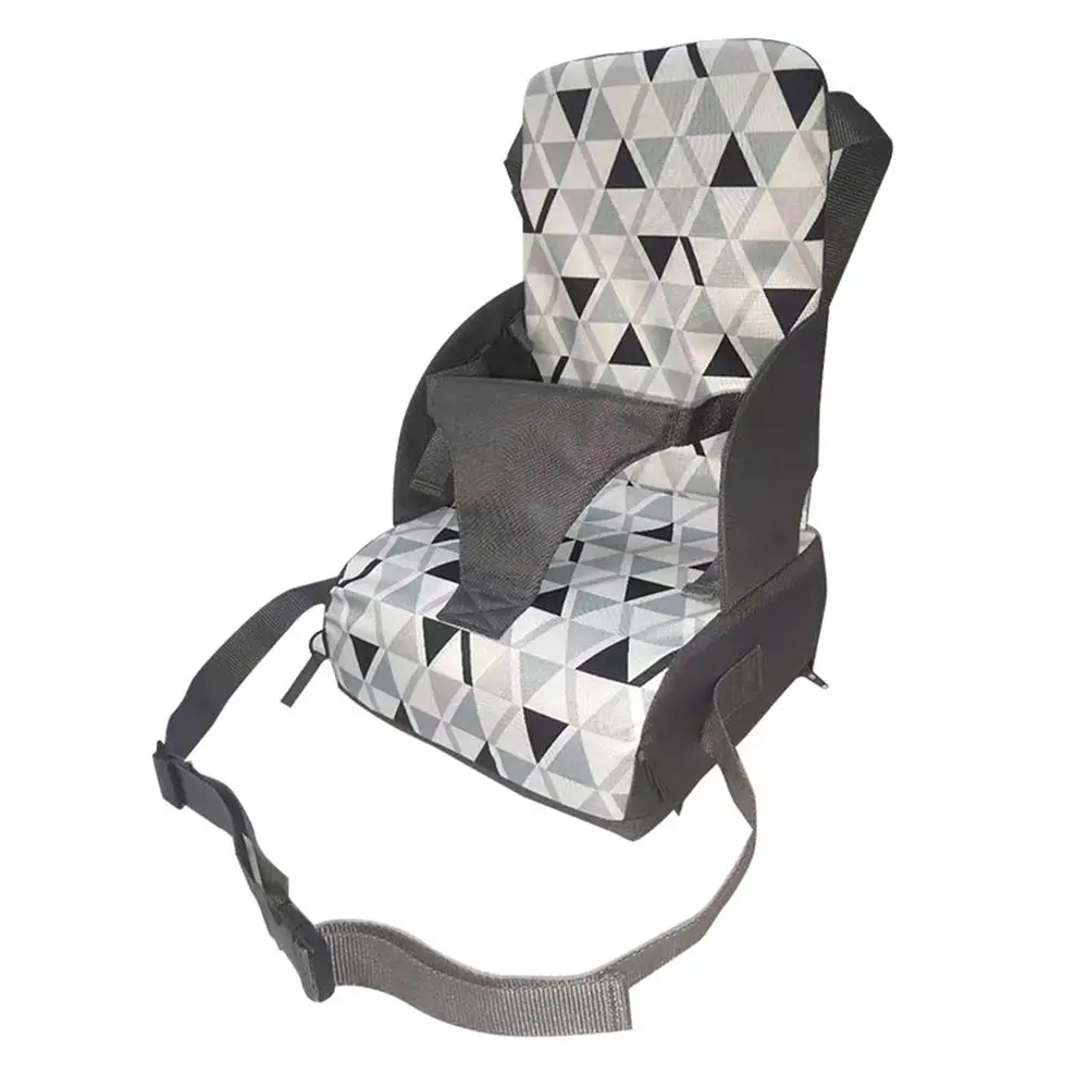 Siège d'appoint pour chaise de bébé, coussin de dossier rehaussant réglable, siège portable réglable pour bébé, coussin de siège en éponge douce