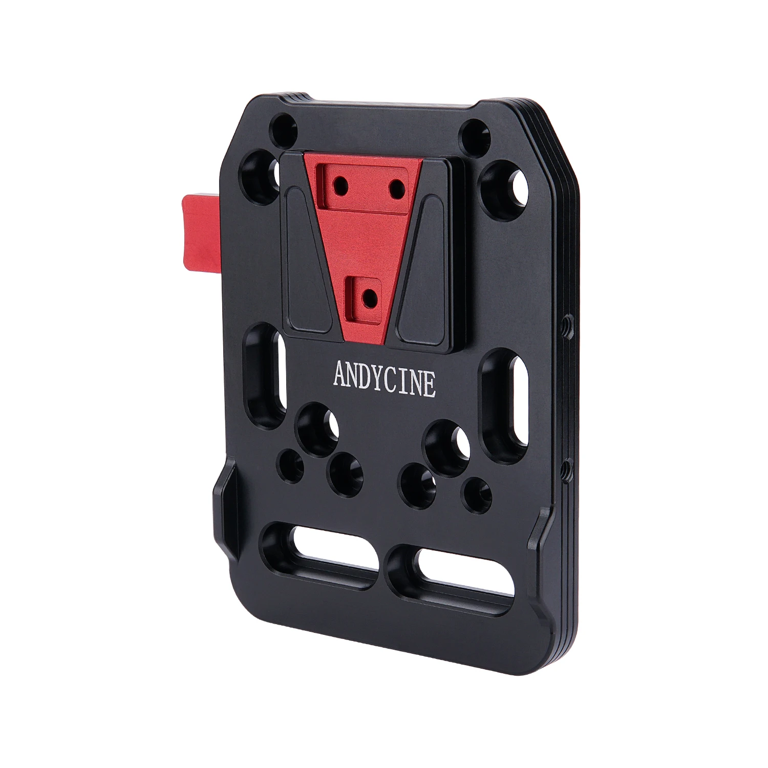 Andycine Pocket V-Mount Battery Plate Quick Release V-Lock Assembly Female V-Dock Male with 15mm Rod Clamp