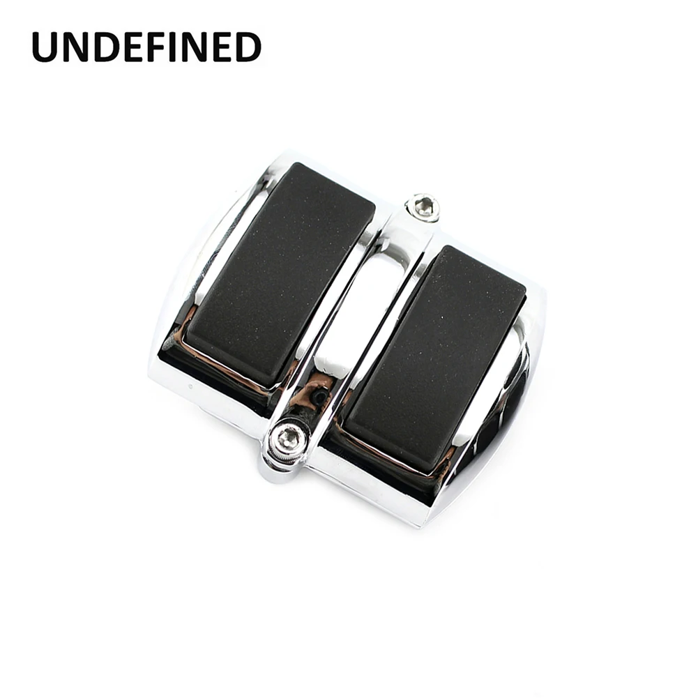 Chrome Brake Pedal Pad Heel Shift Cover For Suzuki Intruder VL800 2001-2004 1500 VZ Boulevard M50 C50 C90 Marauder 800 2002-2009