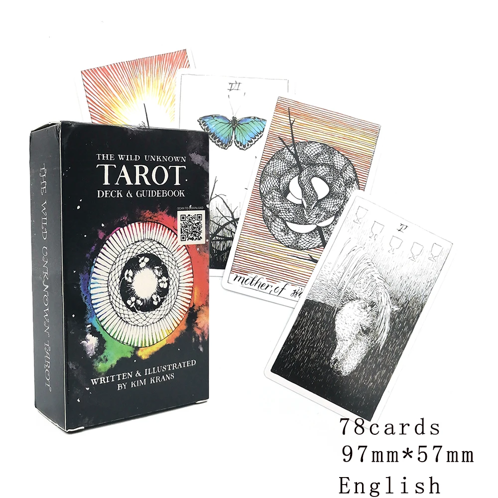 Wild Animals Tarot.Mystical Affectional Divination. Oracle Divination.Fate Divination Game.Friend Party Deck.Game Deck