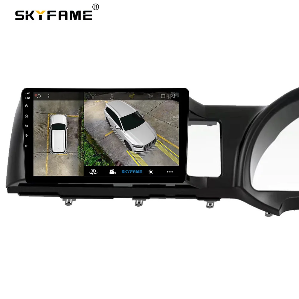 SKYFAME Car Frame Fascia Adapter Android Radio Audio Dash Fitting Panel Kit For Toyota Wish