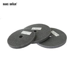 1 piece 125/150/200x12mm Nylon Abrasive Wheel Bench Grinder Angle Grinder Polishing Wheel for Metal Surface Finishing