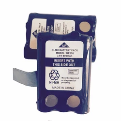 2x Ni-MH Battery Pack  Pin 3.6V 650mAh BP-506 3Cell For Uniden Radio Walkie Talkie