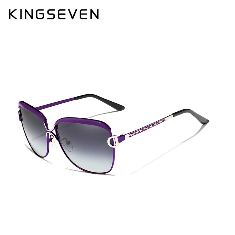 KINGSEVEN Thời Trang Mới Đến Kính Mát Nữ Thương Hiệu Phổ Biến Thiết Kế Kính Mát Mùa Hè Kính Chống Nắng Với Nguyên Bản