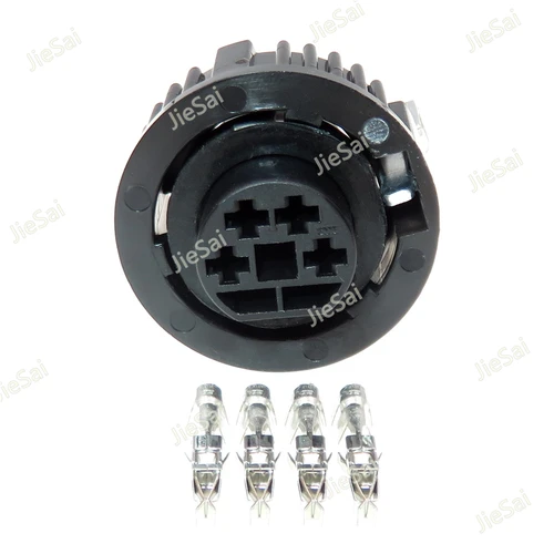 Imagen 1 del producto Conector de cable sellado de 4 pines para coche, Terminal de cableado automotriz, enchufe impermeable, serie 3,5, piezas de automóviles