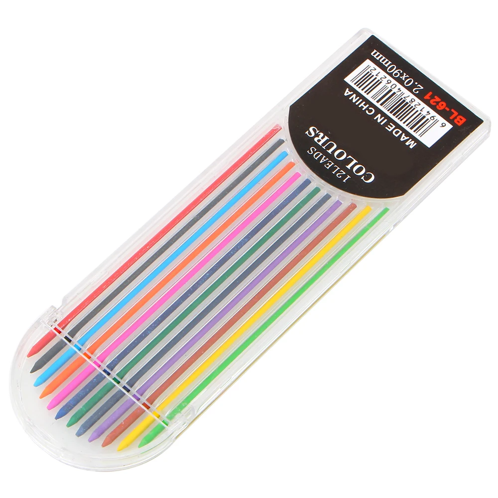 Pastel Lead 2.0mm automatic Pencil lead Automatic pencil refill Draw sketch office School Writing Supplies Stationery