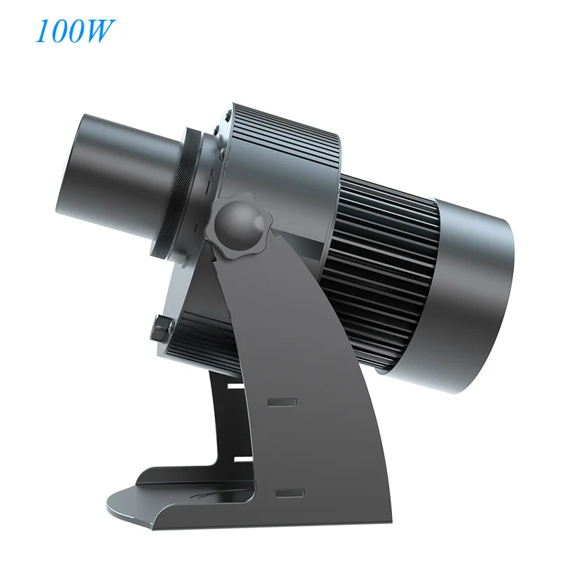 100W Waterproof Logo Projector light LED Advertising Display Customized Gobos IP65 Lighting for Shop and Store