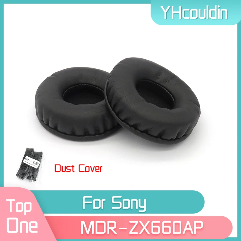 

YHcouldin Earpads For Sony MDR-ZX660AP MDR ZX660AP Headset Leather Ear Cushions Replacement Earpads