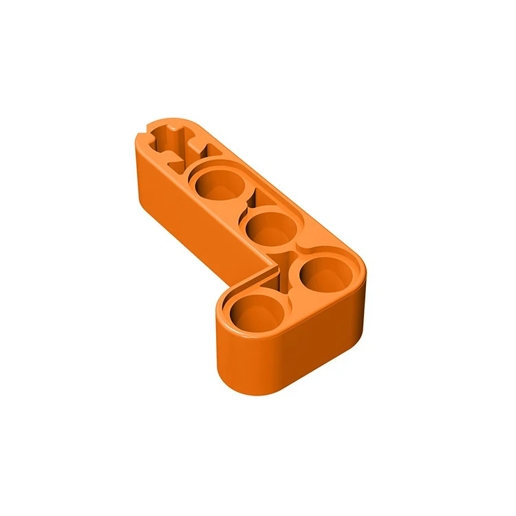 10pcs Compatible MOC Brick Parts 32140 High-Tech Beam 2 x 4 L-Shape Liftarm Bent Thick Building Block Particle DIY Kid Toy