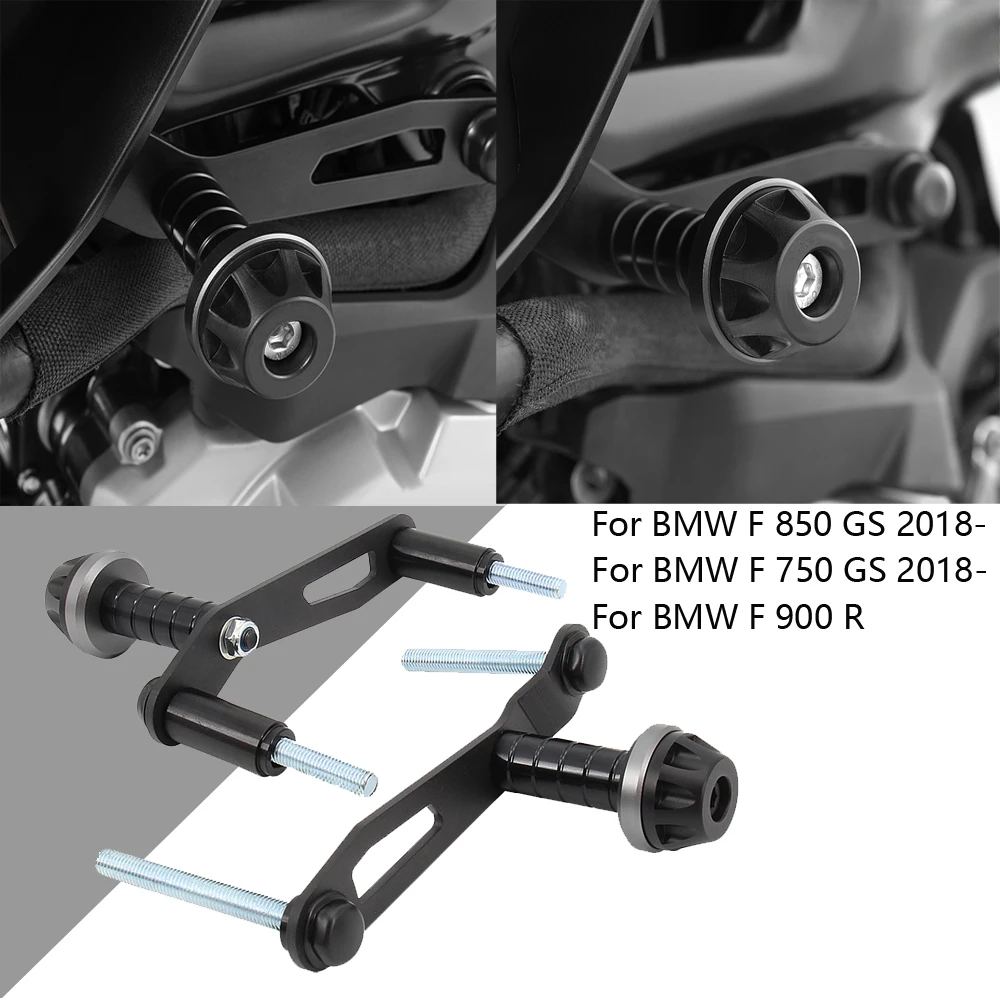 

Motorcycle Frame Sliders Anti Crash Guard Pad Side Shield Modified Bumper Crash Stops Protector For BMW F850GS F750GS F900R F900