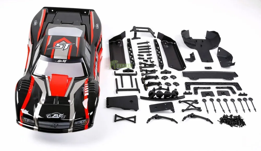 Car Shell Body Upgrade Kit for Terminator Set (Transparent/Colored) Fit for 1/5 HPI ROVAN KM BAJA 5T