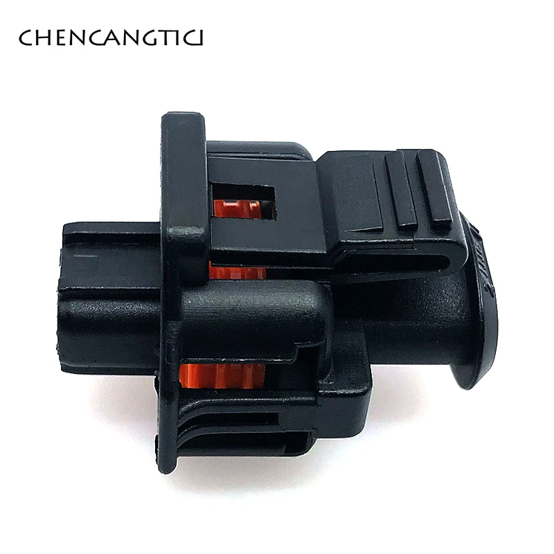 1 Set 2 Pin Automotive Plug Diesel Fuel Common Rail Injector Crankshaft Sensor Female Connector For Ford Renault 1928403874