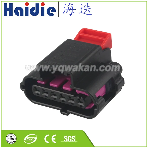 

Free shipping 5sets 6pin Auto Electronic connector 8K0 973 706