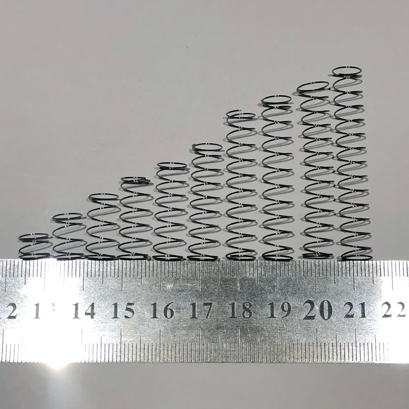 10 Stück SUS304 Edelstahl Druckfeder Drahtdurchmesser 0,4 mm Rückholfeder Kleine Spirale Feder Ressort 5 mm 10 mm 20 mm 30