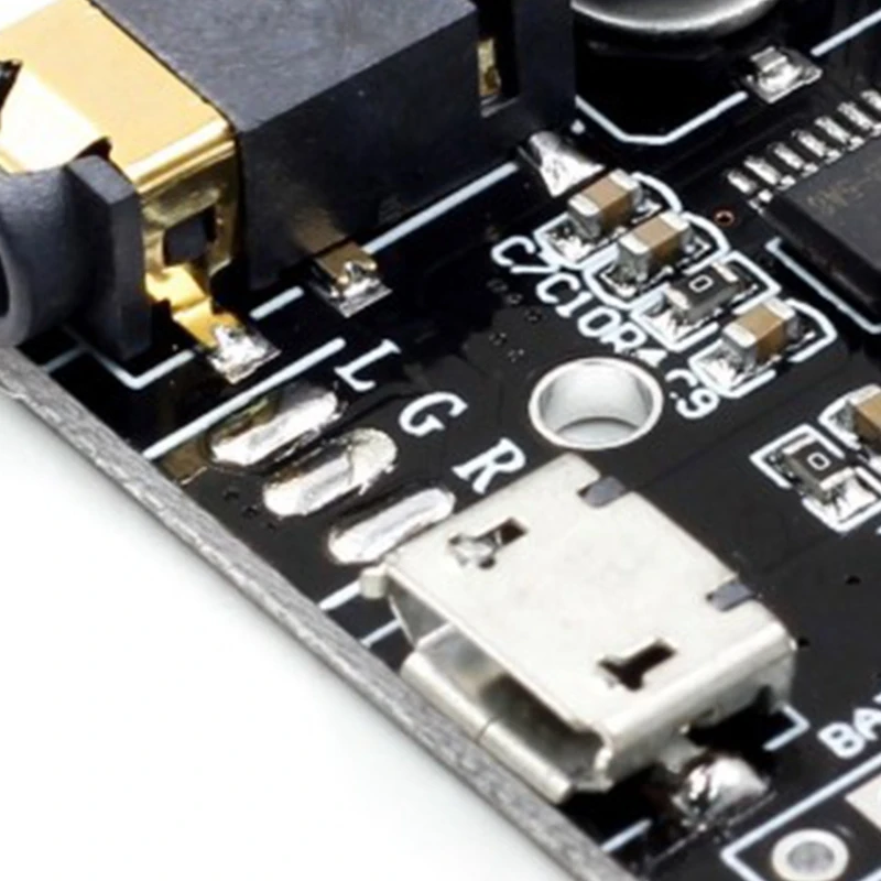 5PCS VHM-314 Mini Bluetooth 5,0 Audio Empfänger Modul MP3 Lossless Decoder Board 3,7-5V Wireless Stereo Ausgang verstärker