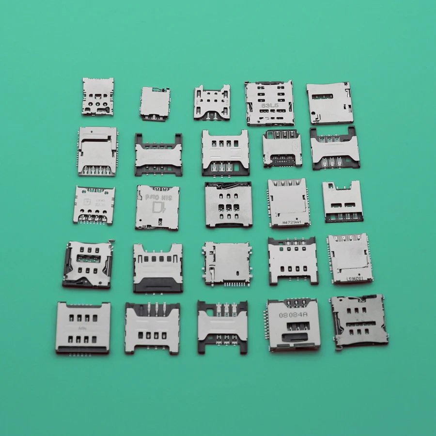 

25models SIM card Reader Tray holder connector socket For Samsung AUSU Xiaomi Huawei Lenovo iPHONE NOKIA MOTOROLAY BLACKBERRY