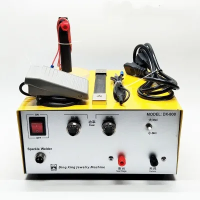 jeweler 80A laser spot welding hand - held pulse spot welder welding machine welding machine gold and silver jewelry processing