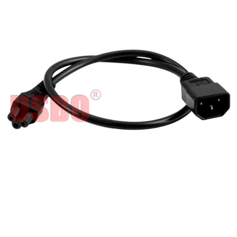 サーバー電源ケーブル,iec320 c14からc5までの延長コード,黒,0.2m,0.6m,1.8m,3.0m,pvc