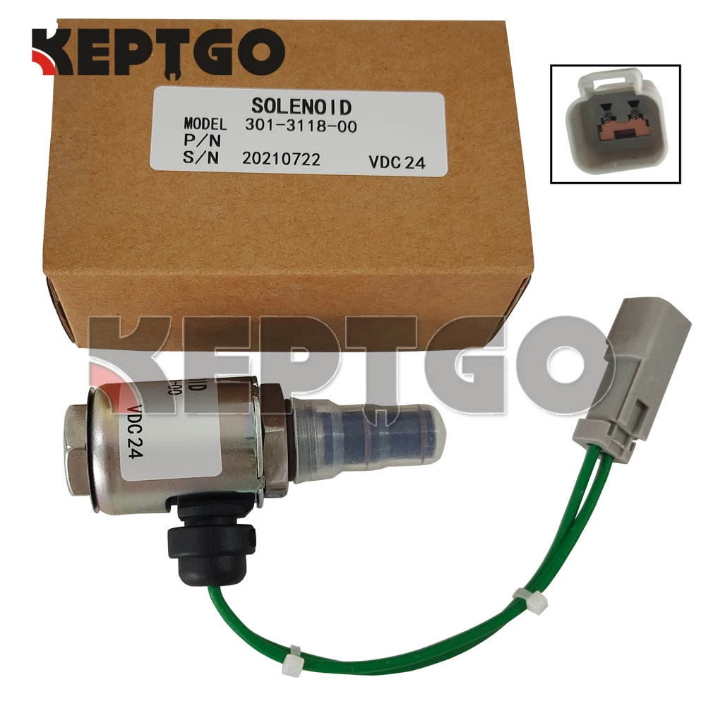 

198-4607 301-3118-00 24V Solenoid Valve For Caterpillar Engine Parts