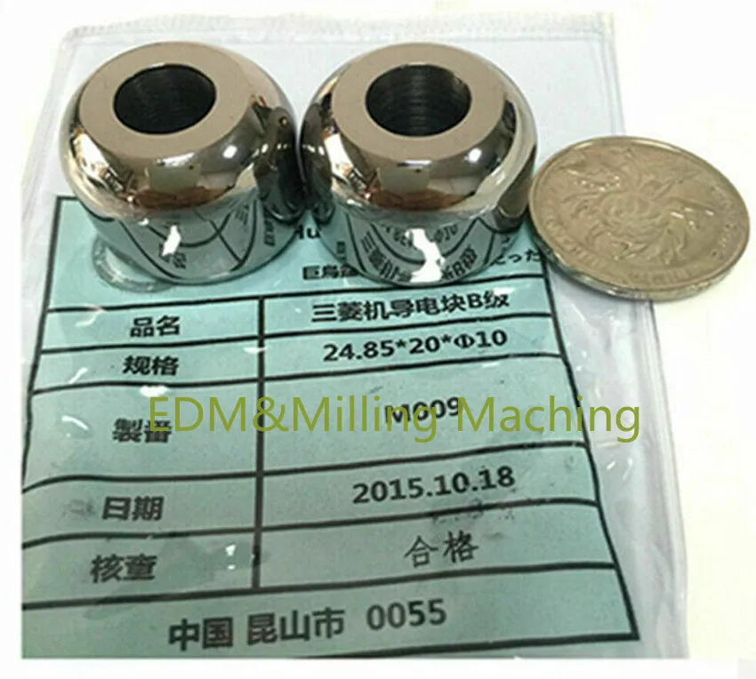 4 Stuks Cnc Draadvonker Machines Onderdelen Upper & Lower Power Feed M009 20*25Mm Voor Cnc DWC-HA Sz Sx Cx Fx Qa Ra Fa Service