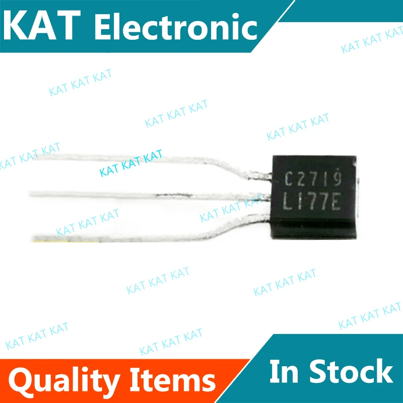 10 unids/lote 2SC2719-L 2SC2719 C2719 2SC2710 C2710 2SC2717 C2717 TO-92 para aplicaciones de amplificador de AUDIO, 10 unids/lote