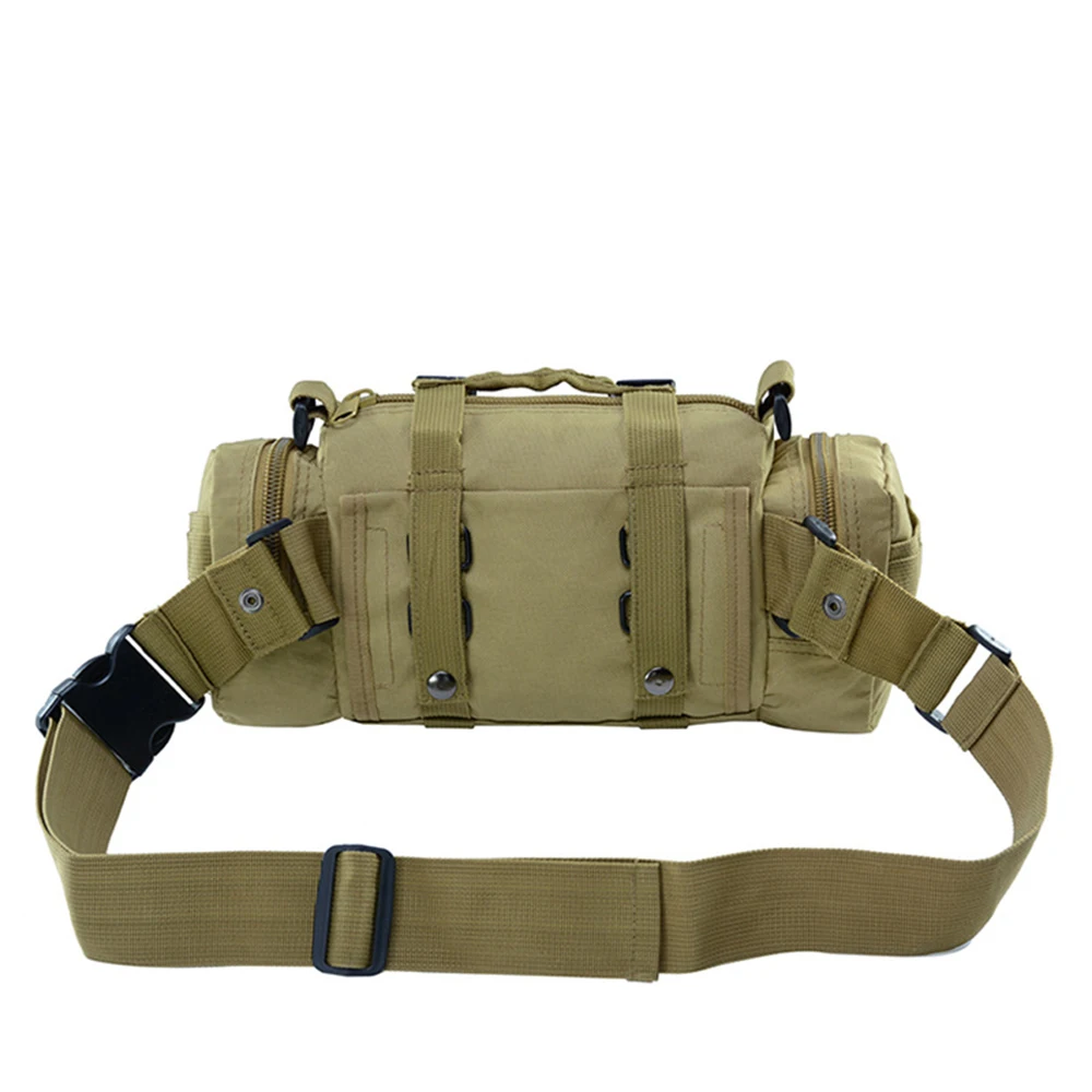 Molle Hiking Outdoor Waist Bags 900D Waterproof Oxford Climbing Shoulder Bags Military Tactical Camping Pouch Bag Mochila Bolsa