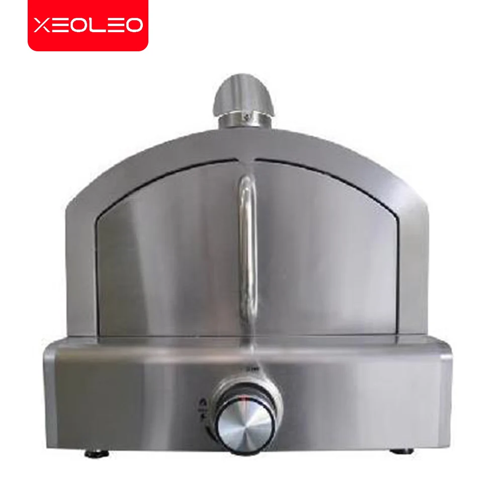 XEOLEO Protable Pizza Oven 12inch Pizza Baker Outdoor LPG Gas Baking Stainless Steel Griddler Roast Steak Machine Food Processor