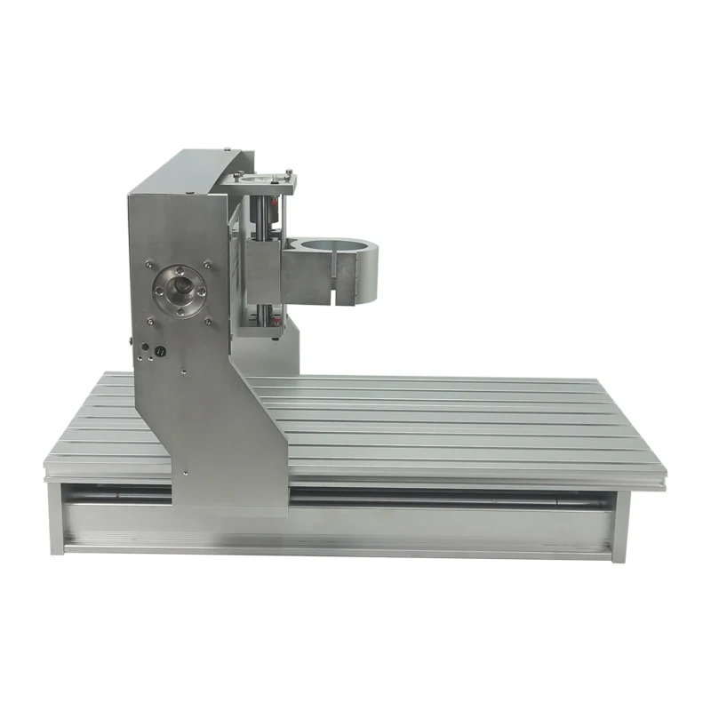 Imagem -04 - Diy Mini Cnc Metal Gravura Milling Machine Frame Kit Madeira Router Torno com Passo Motor Eixo Rotativo 3020 3040 6040