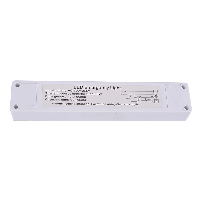 

led emergency power supply 50W wide voltage led panel light fluorescent tube downlight failure emergency 3 hours