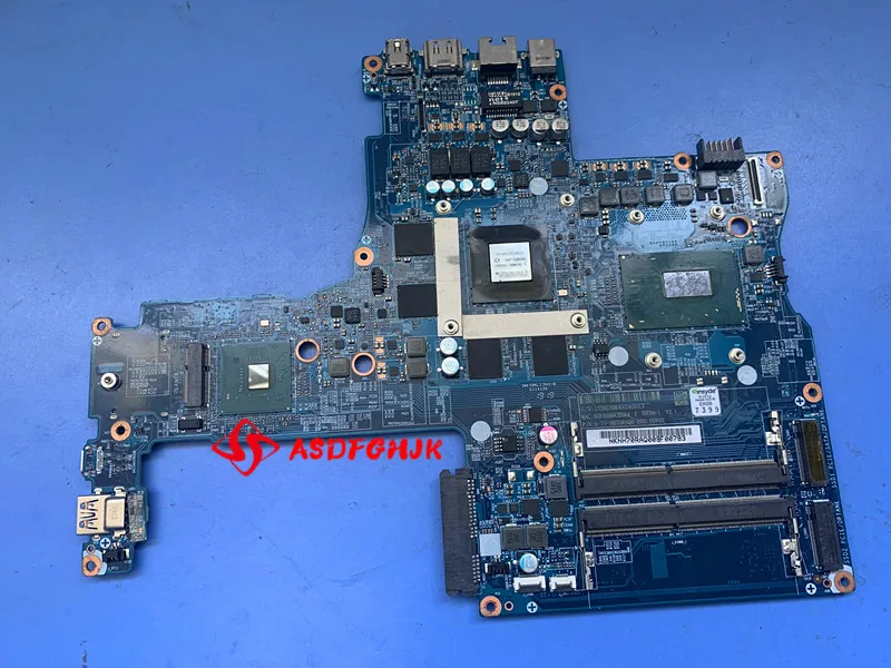 

High quality 6-77-NH70RAQ0-D02 6-71-NH5E0-D02 For HASEE Z8 Laptop Motherboard WITH CPU SR6FU 100% working well Free Shipping