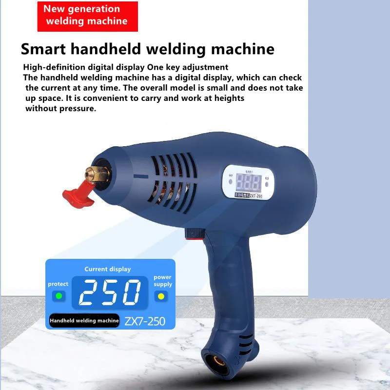 With Box Board Household Handheld Portable Welding Machine Automatic Digital Intelligent Current Thrust Knob 220V 3800W