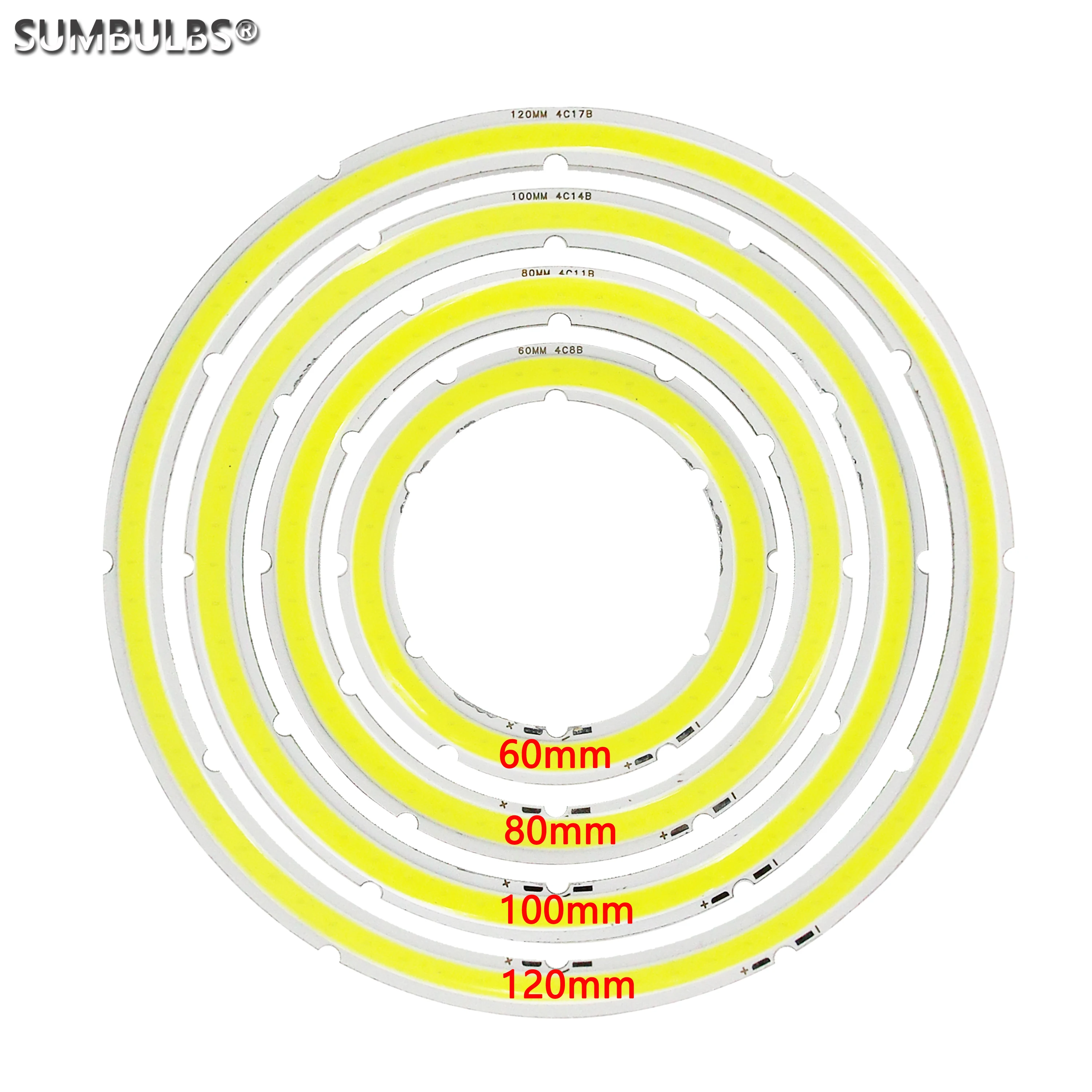 Imagem -03 - Lâmpada Anelar de Led Cob 60120 mm Lâmpada Regulável Olhos de Anjo com Controle Remoto e Dimmer