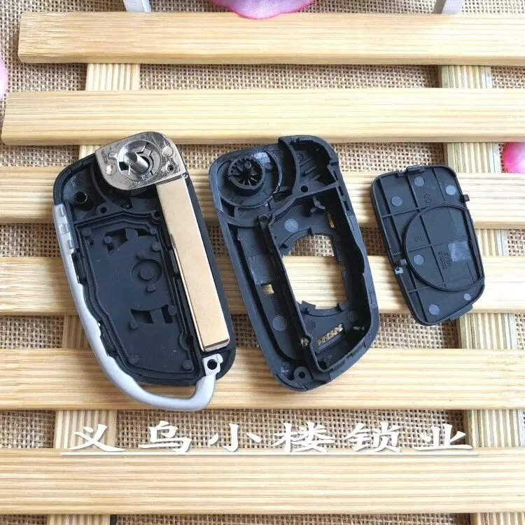 Folding Flip Remote Key Shell Key Case For Brilliance V3 V5 H530 H330