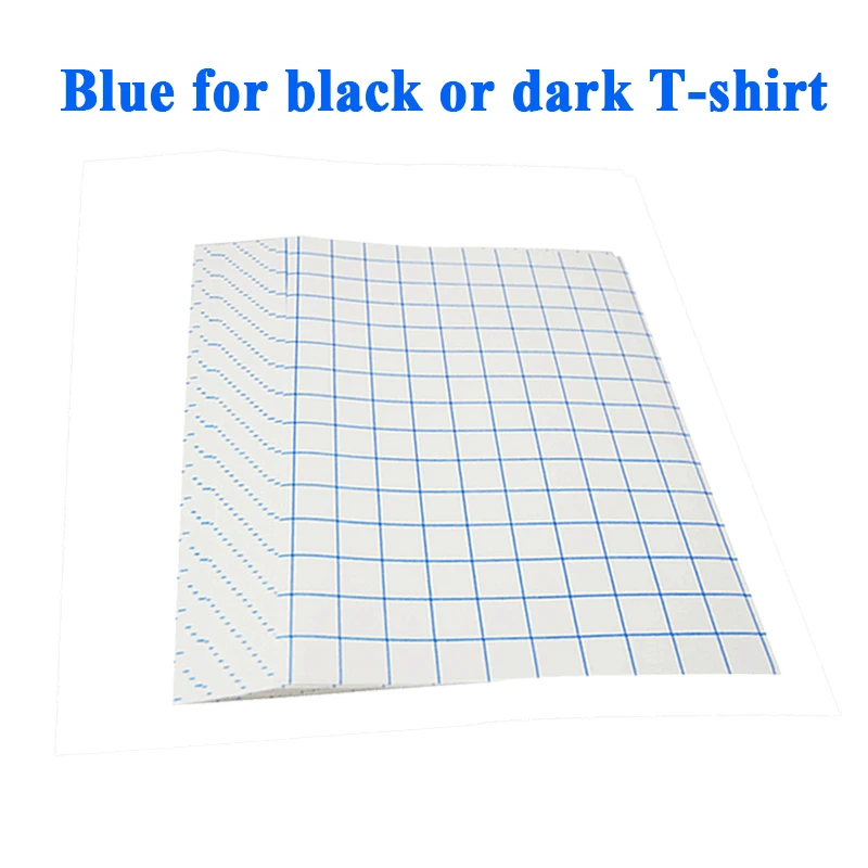 Heat Transfer Paper For 100% Cotton T-shirt Clothes By Inkjet Printer A4 5 Sheets Light or Dark