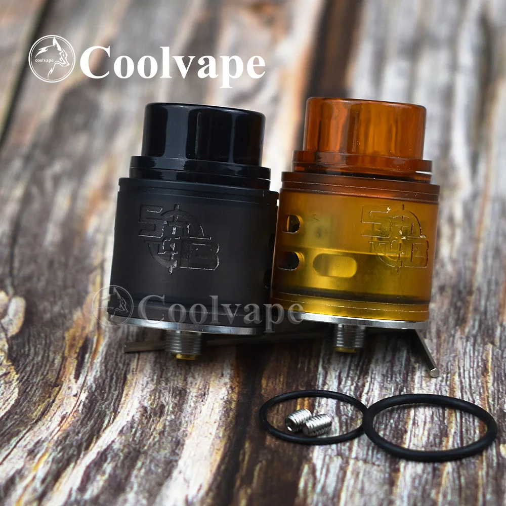 

Атомайзер coolvape sob RDA для электронной сигареты, 24 мм, с регулируемым штифтом, испаритель BF, восстановление с регулируемым контролем воздушного потока vs Rogue RDA