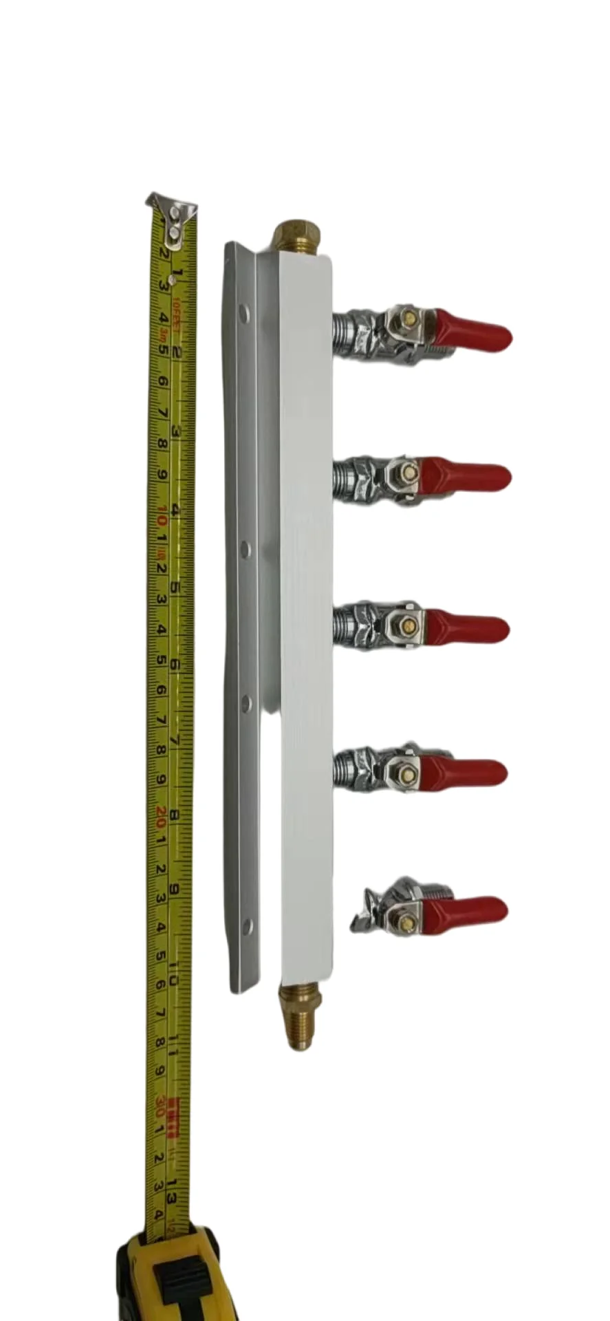 KegLand 5 Output / 5 Way Manifold Gas Line Splitter with Check Valves (1/4\