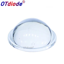 50mm Transparent High Power LED Lens Reflector Collimator 5-90 Degree for 10w/20w/30w/50w/60w/80w/100w LED Light