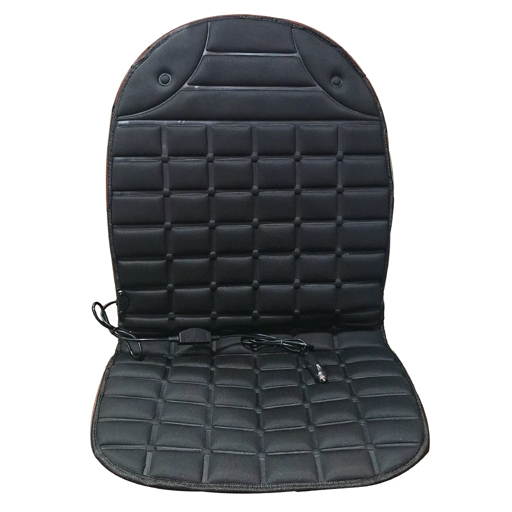 12v 24v Schwarz/Grau/Blau/Rot Auto Elektrische Beheizte Sitz Auto Styling Winter Pad Kissen auto Abdeckungen