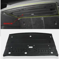 For Audi A3 8V 8Y 2020 2021 2022 Car Rear Trunk Firewall Mat Pad Cover Sound Heat Insulation Cotton Noise Deadener Accessories