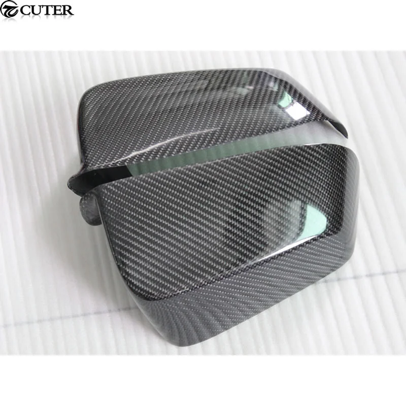 One Pair E60 Carbon Fiber Cover Caps for Bmw E60 M5 Rear View Mirror Free Shipping