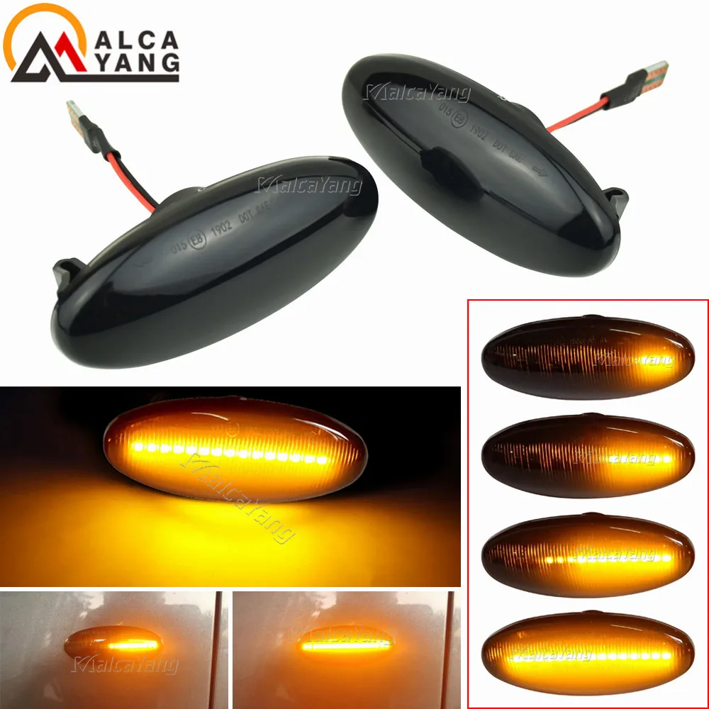LED ديناميكية الحاجز الجانب ماركر بدوره مصباح إشارة لنيسان NV200 NV400 NP300 ورقة ميكرا مكعب ملاحظة Dualis مارس تيدا X-T #2