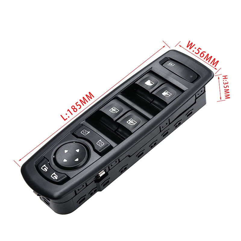 254000015 R 25400-0015R Elektrischer Fensterheberschalter für linken Fahrer für Renault Fluence Megane 3 Laguna 3 2008–2016, Autozubehör – Detail 5