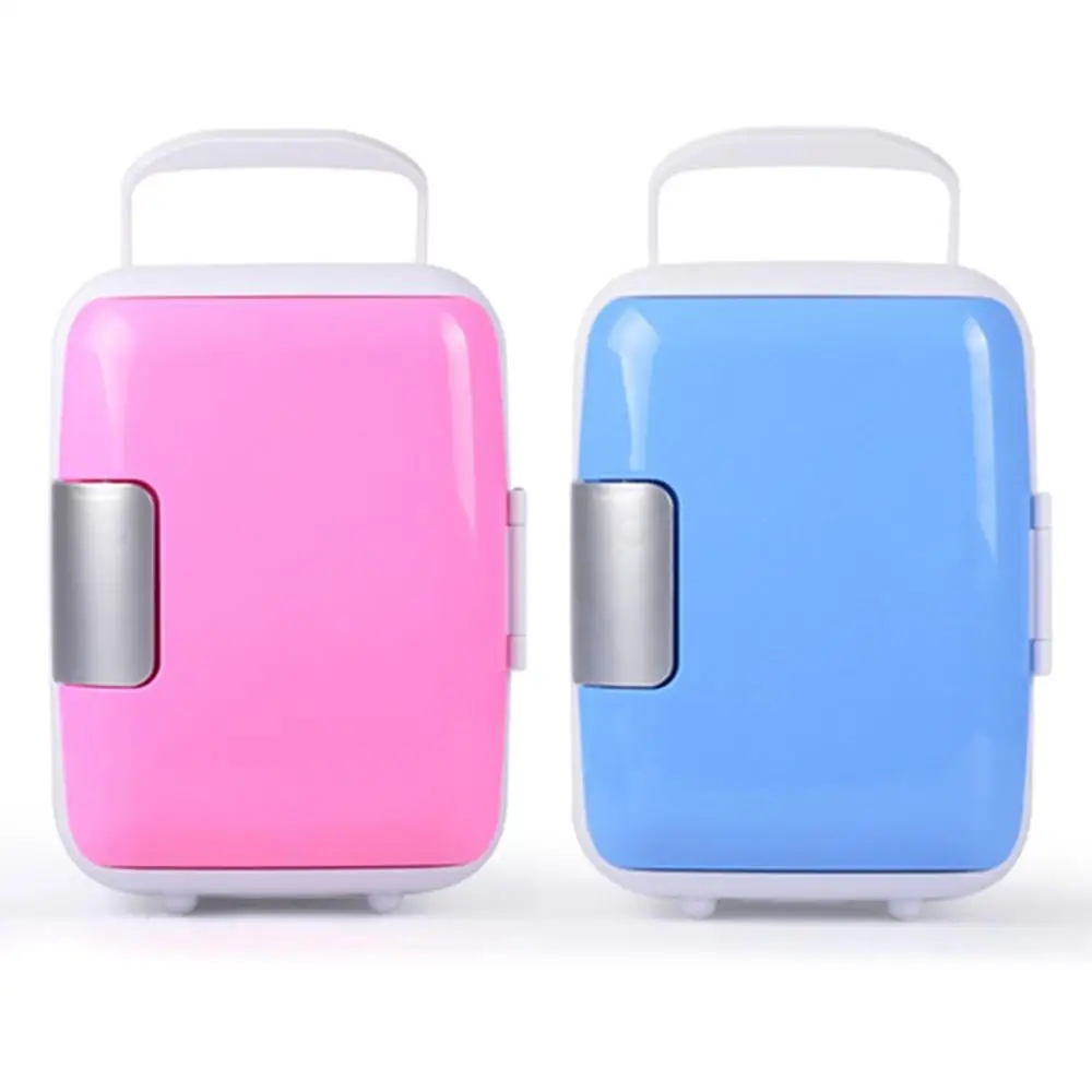 4L/8L Tủ Lạnh Ô Tô Automoble Tủ Lạnh Mini Tủ Lạnh Ngăn Đông Hộp Làm Lạnh Frigobar Thức Ăn Hoa Quả Bảo Quản Tủ Lạnh Máy Nén